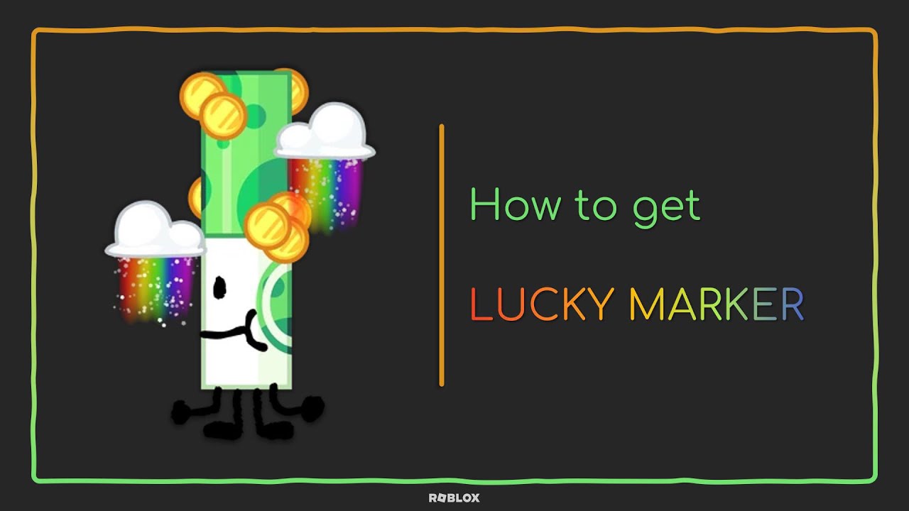 [MARCH ONLY] Roblox Find the Markers How to get LUCKY MARKER YouTube