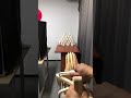 Rubber band gun 144 shooting Gatling gun #gun #guns #gatling #fire