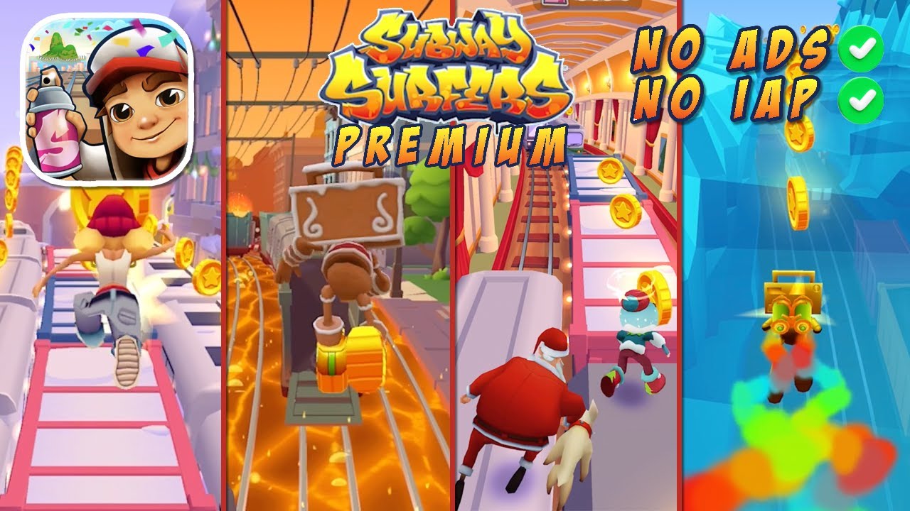 SUBWAY SURFERS+ PREMIUM - No Ads, No iAP - iOS (Apple Arcade) Gameplay