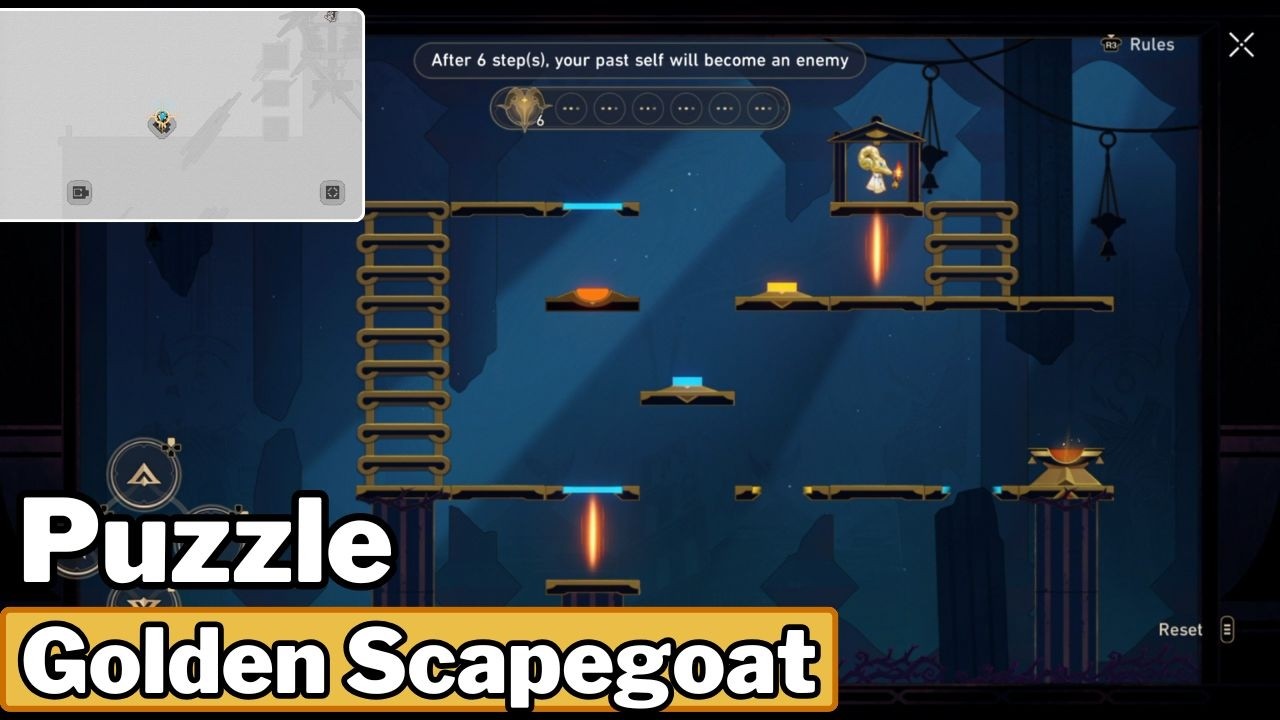 Golden Scapegoat [Puzzle Guide] in "Nightmare's Echo" Great Tomb of the Nameless Titan (3) - HSR
