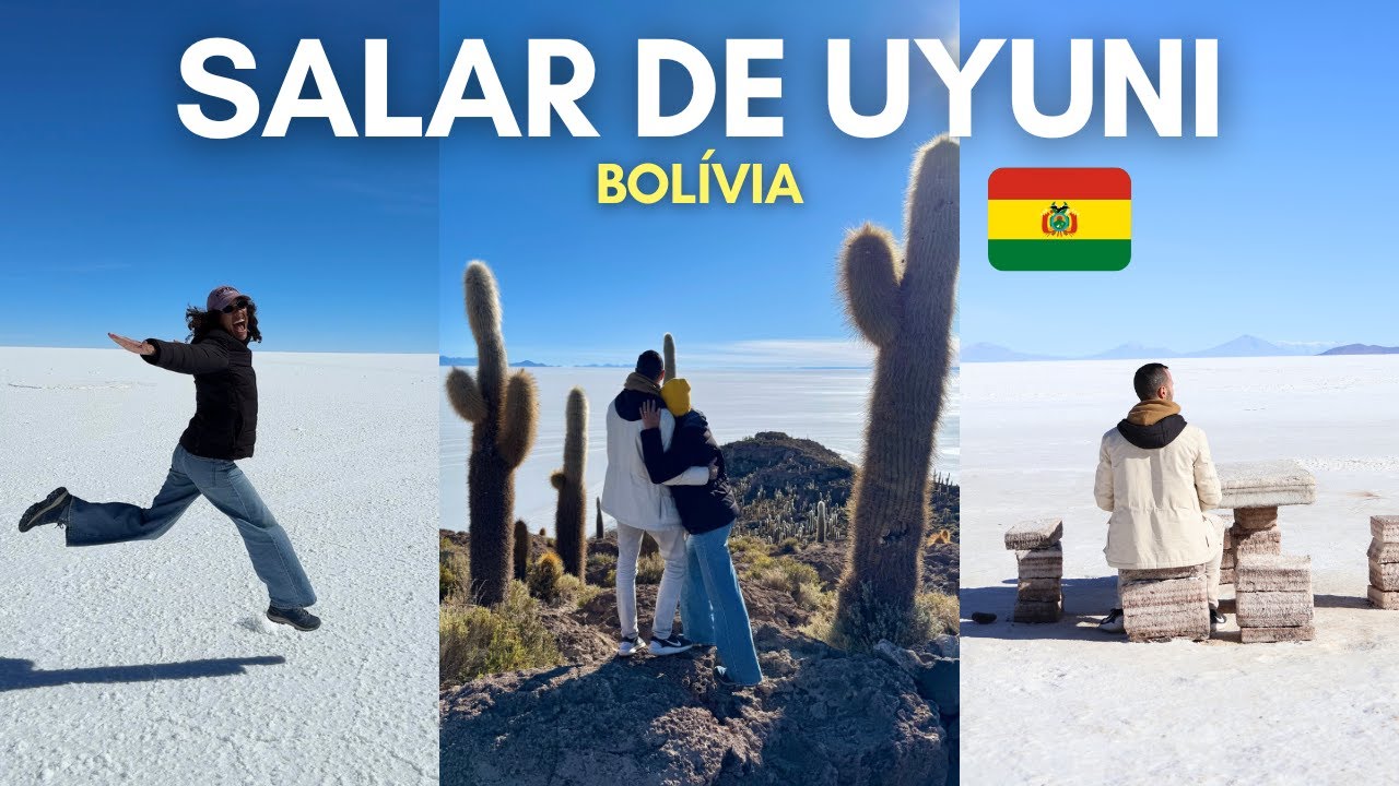 SALAR DE UYUNI 🇧🇴 BOLÍVIA - ROTEIRO DE 3 DIAS