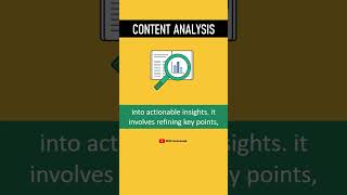 Content Analysis #contentanalysis #qualitativeanalysis #mimtechnovate