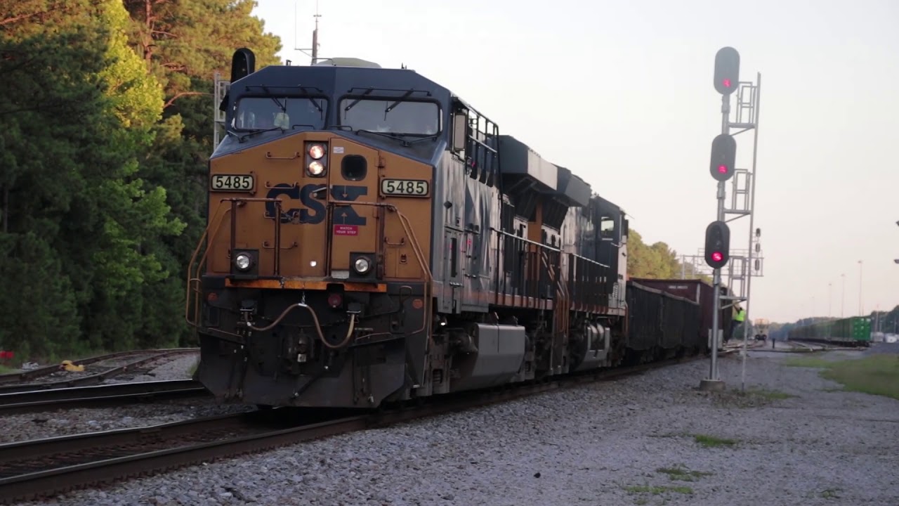 CSX Collier Yard and Petersburg Amtrak Trains YouTube