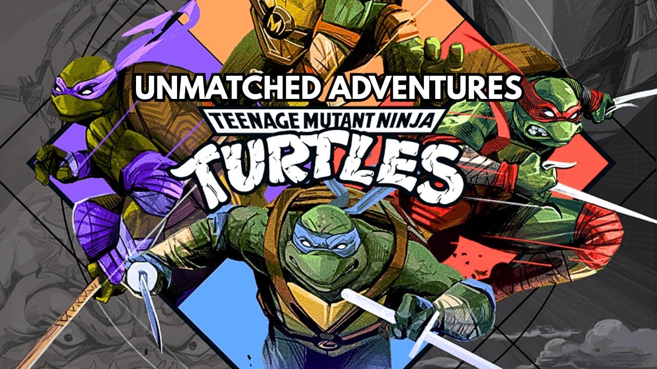 Unmatched Adventures: Teenage Mutant Ninja Turtles | Solo Board Game Tutorial and Playthrough
