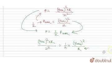 A series LCR circuit with `L= 0.12H, C=480 nF,` and R=23 Omega` is connected to