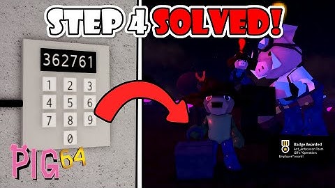 HOW TO UNLOCK STEP 4 BADGE in PIG 64!! (Tutorial)