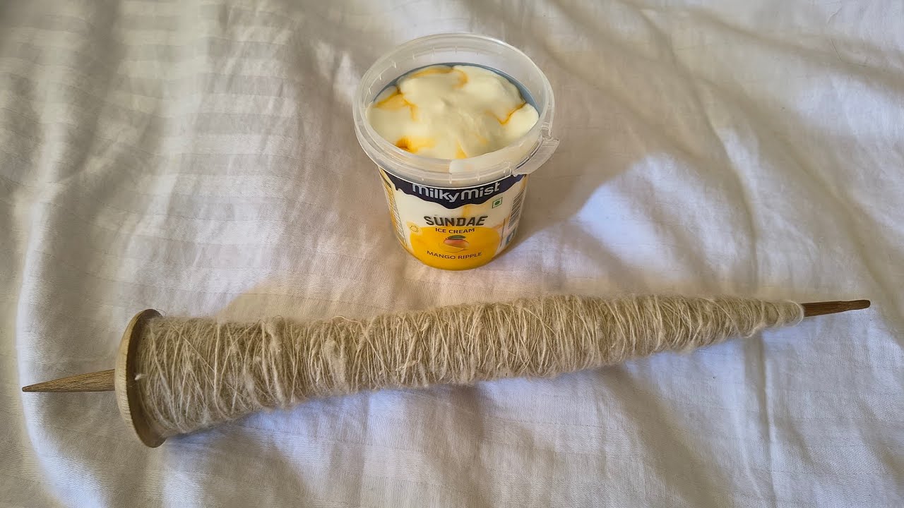 Cast on 2 Pashmina spinning 