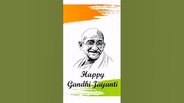 Gandhiji whatsapp status 🙏 Happy  Gandhi jayanti status | Mahatma gandhi status video