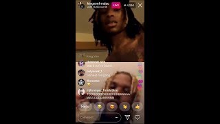 LIL DURK WARNS KING VON to STOP PLAYING with the “OPPs”