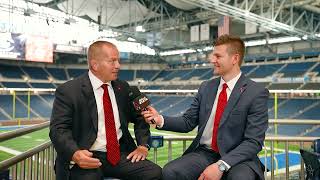 Football // Coach Uremovich interview at MAC Media Day