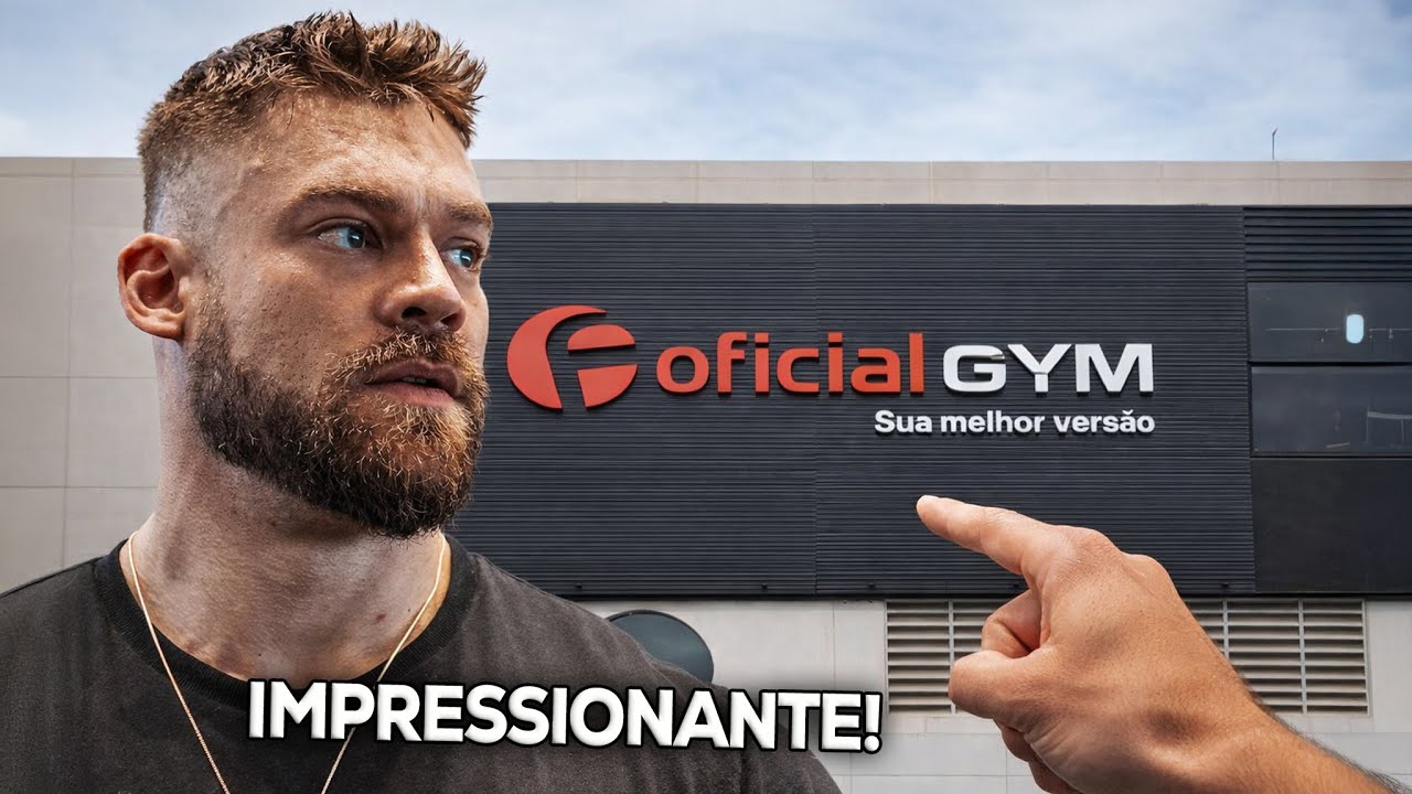 Fui Conhecer a Oficial Gym… e saí IMPRESSIONADO!