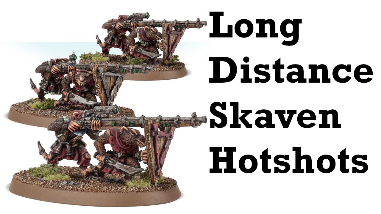 Skaven Warplock Jezzails Are Age Of Sigmar Hotshots