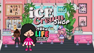 ICE CREAM SHOP 🍨🍦 MAKEOVER in Toca Life World by Toca Boca | Monica Winsleth