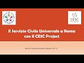 I Progetti di Servizio Civile Universale a Roma e provincia con il CESC Project - Bando 2021-22