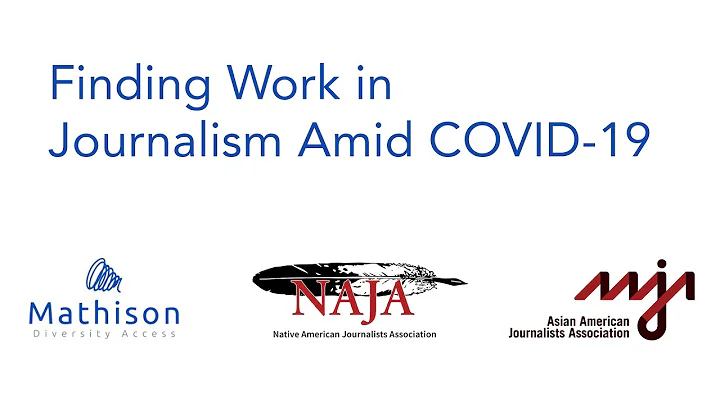 Finding Work in Journalism during COVID-19