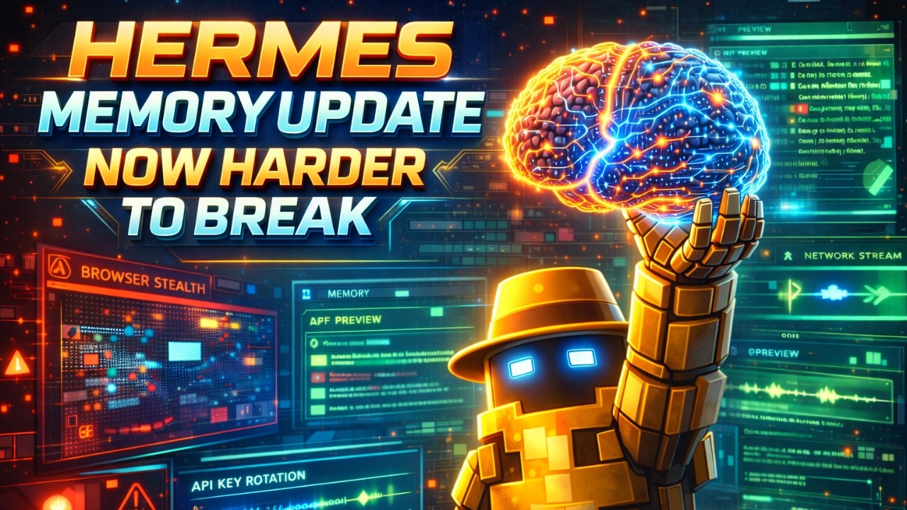 Hermes Agent v0.7.0: The Memory Update That Changes Everything - YouTube
