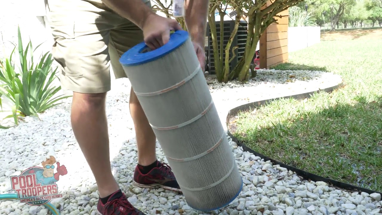 Pool Cartridge Filter Cleaning Pool Troopers YouTube