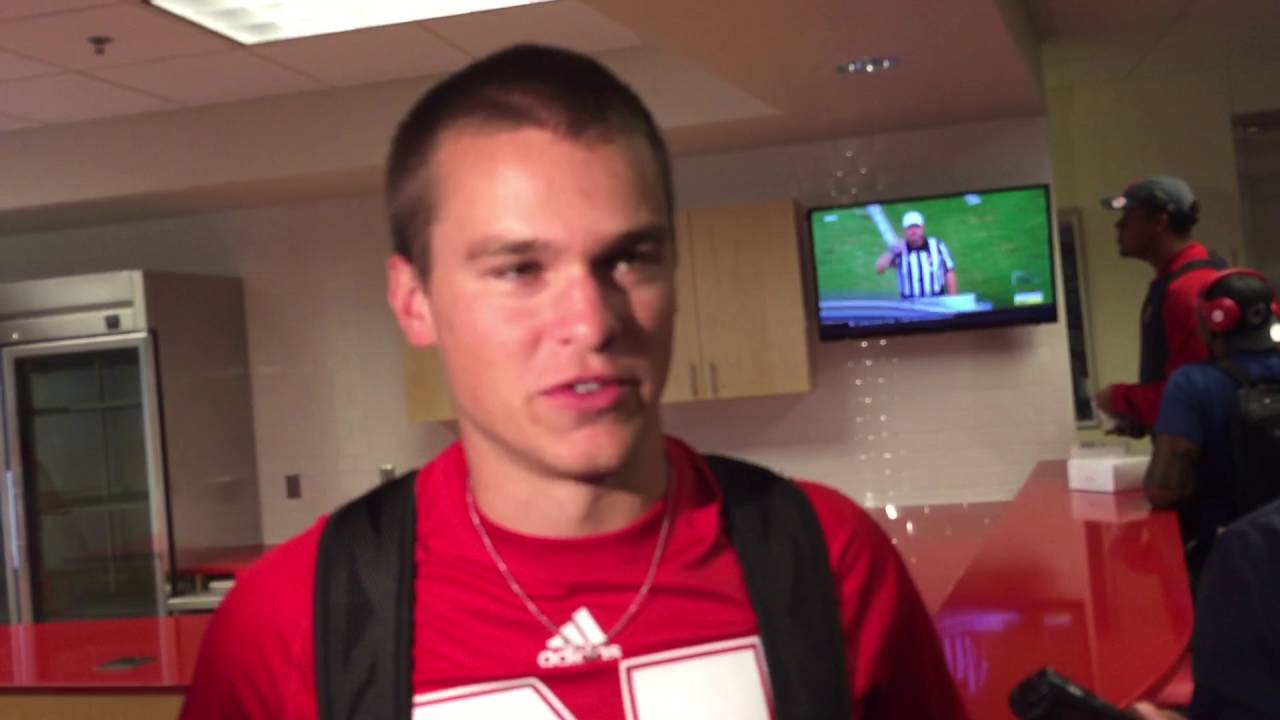 drew-brown-reacts-to-31-16-win-over-illinois-youtube