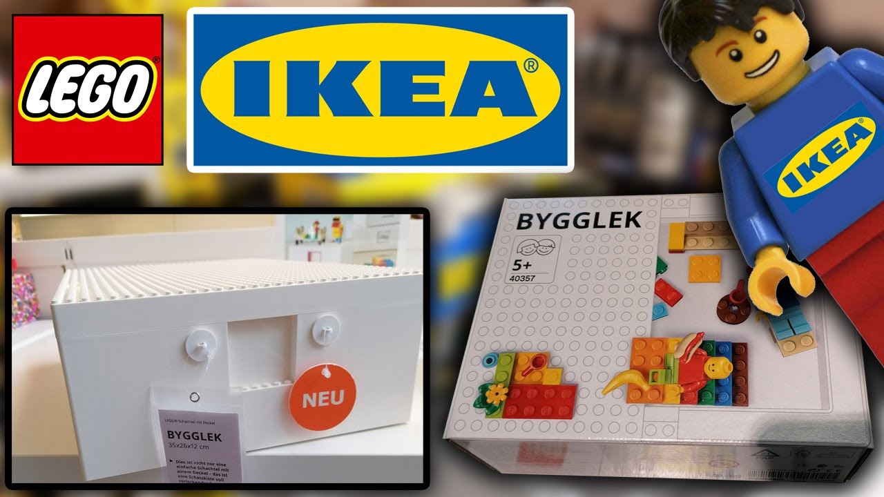 IKEA LEGO BYGGLEK ça vaut quoi ? Les boites de rangement modulables Review  Unboxing 