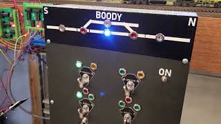 CTC Custom built Local panel demo using low cost signal components