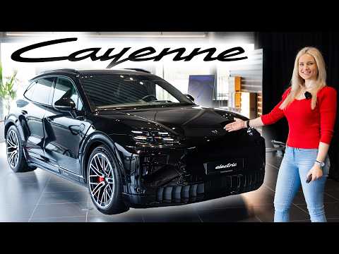1. Date mit dem Porsche Cayenne Turbo electric I Look & Feel