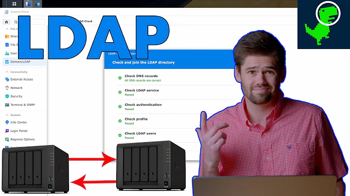 Sync users between Synology's - Setting up an LDAP server on Synology NAS