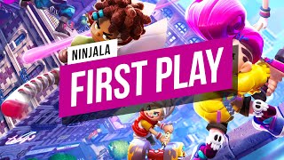 Ninjala gameplay on the nintendo switch