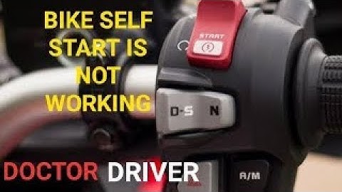 #pulsar self start problem #self start problem in gear #self start sound #self start not working