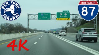 ⁴ᴷ Interstate 87 (New York, NY to Newburgh, NY) northbound [4K VIDEO]