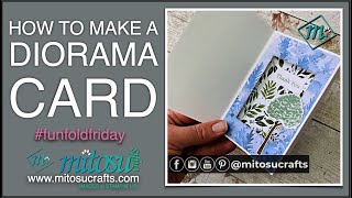 How to Make a Diorama Card with Beauty of The Earth Suite | #funfoldfriday E8