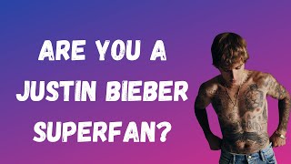Are You A Justin Bieber Superfan   Fun Personality Test Quiztopia Trivia Quiz