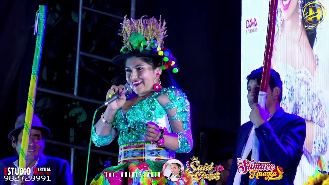 Sumacc Huayta de Tayacaja en el aniversario de Said Chavez