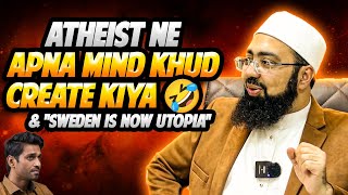 Atheist Ne Apna Mind Khud Create Kia 🤣 & Sweden is now Utopia
Dr. Mufti Yasir Nadeem, aka Mufti Yasir Nadeem al Wajidi is the director of Darul Uloom Online, a lead teacher of the Institute of Islamic Education Elgin IL. USA and Jamiatul Hasnain Indiana USA. He is a writer, a public speaker and a strong voice for the rights of minorities in India. He is the host of an online talk show, Surgical Strike. He is also the deputy chairman of an Islamic research journal, Islamic Literature Review.
He graduated from Darul Uloom Deoband in the year 2001. He also completed a one year course in the Arabic Language and Literature in 2002, and followed that with a one year Ifta (Legal Verdicts) course in 2003. In 2004, he moved to the United States of America (USA) to earn a postgraduate degree in Arabic literature in 2005. In 2012, he completed his Ph.D. at the International Islamic University, Malaysia and his area of specialization was the Prophetic Sciences.
He authored a best seller in 2004, Globalization and Islam. In 2014, he authored an Urdu book, Tarikh e Tajdeed e Deen and a trilingual dictionary, al Qamus al Asri.
Connect With us
Website : https://www.yasirnadeemalwajidi.com/
Youtube : https://www.youtube.com/@YasirNadeemalWajidi
Twitter : https://twitter.com/Mufti_Yasir?t=p_I54ORlSAT_PizcbBpn8g&s=09
Instagram : https://www.instagram.com/dr.mufti.yasir/?hl=en
Facebook : https://www.facebook.com/muftiyasirnadeem/ Atheist Ne Apna Mind Khud Create Kia 🤣 & Sweden is now Utopia
