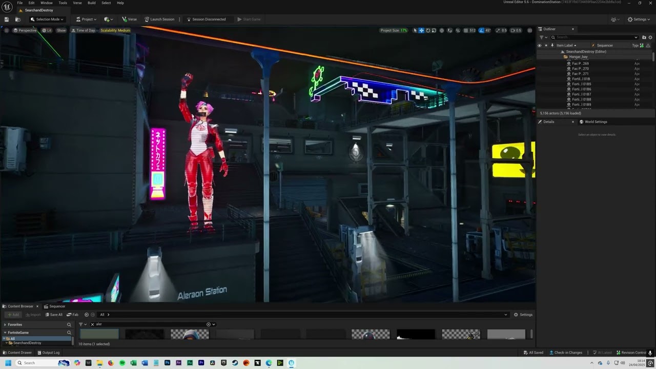Domination Station Flythrough | Island Cdde 5460-7014-8852