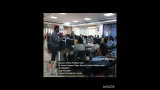 A visit to Incubation center at G PULLA REDDY ENGINEERING COLLEGE, KURNOOL