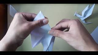 How To make an Easy Origami paper Dragon |Flying Dragon| Simple Origami Dragon|🐲⭐🐲