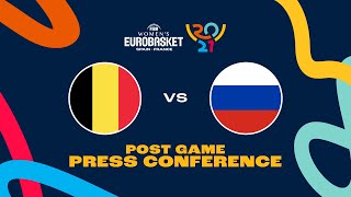 Belgium v Russia - Press Conference