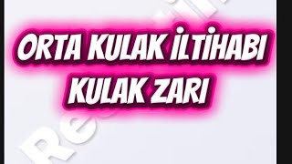 Orta Kulak İlti̇habi Ve Kulak Zari İyi̇leşmesi̇