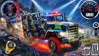 US Offroad Army Truck Driving 3D 2025 - Army Truck Driving Cargo Games - Android Gameplay screenshot 3