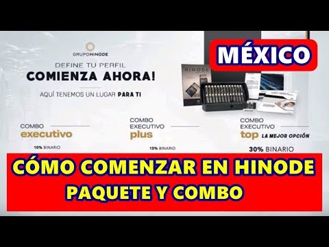 ? CÓMO COMENZAR EN HINODE MÉXICO | PAQUETE Y COMBO HINODE MEXICO