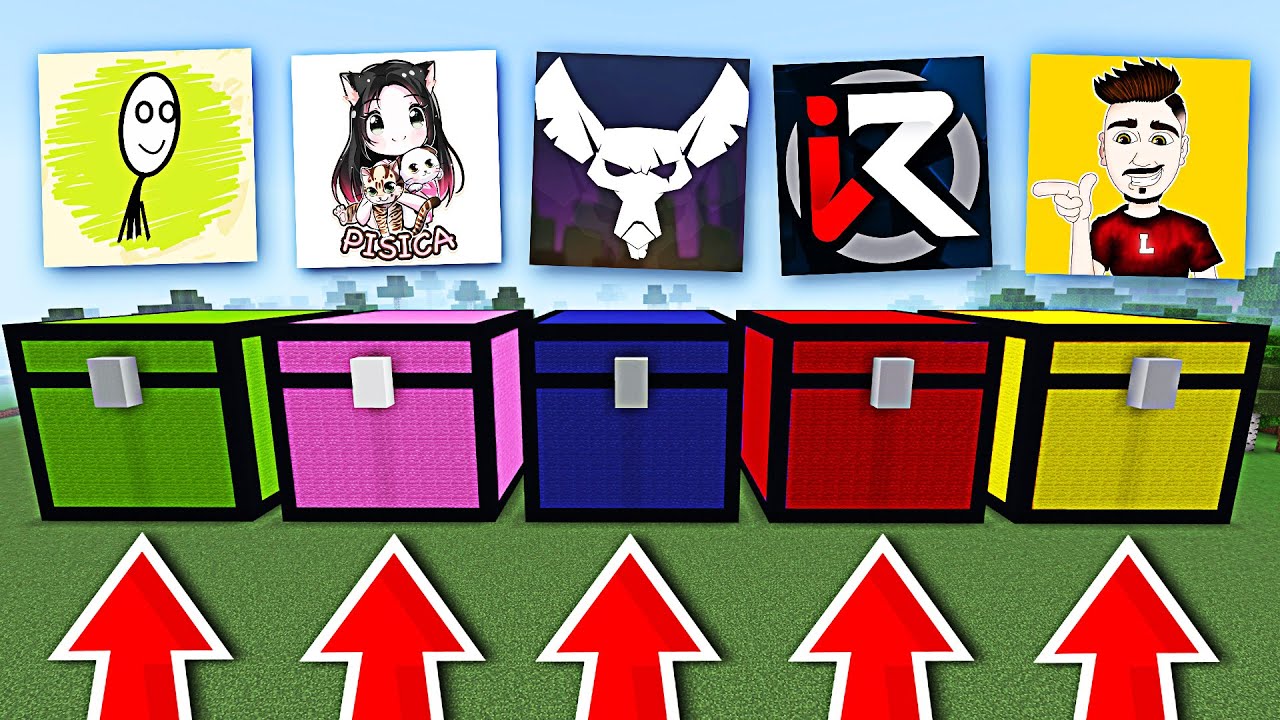 Jimmy Minecraft ALEGE CHEST-UL YOUTUBER-ULUI ROMÂN în MINECRAFT! (La Povesti Cu Jimmy ...
