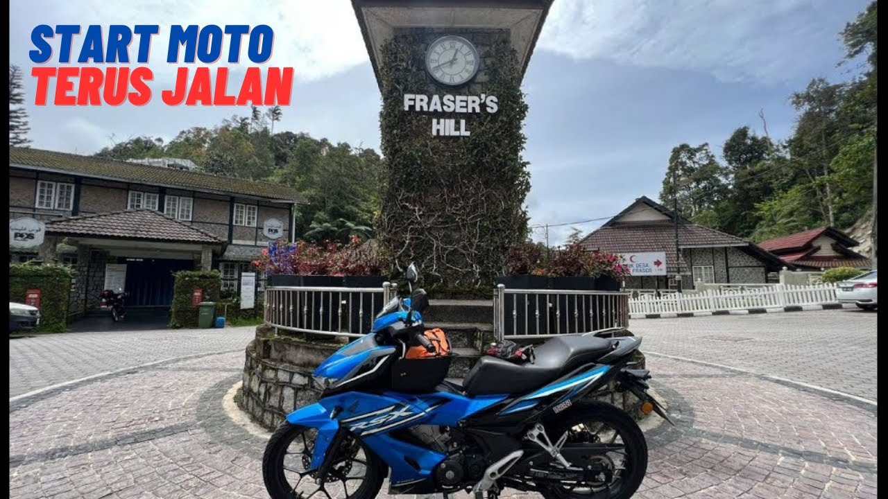 Ride tak plan ke Fraser's Hill | RSX 150