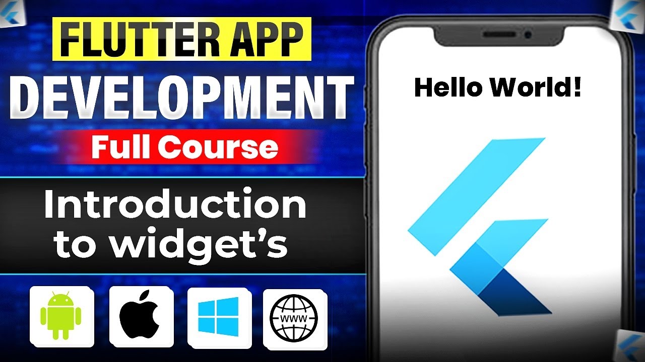 Mastering Flutter Widgets - Flutter Development Job Ready Course #14 ...