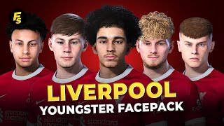 Liverpool Youngster Facepack - Football Life & PES 2021 (PC)