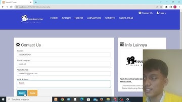Tugas UAS  Mata kuliah Pemrograman Web  ll (susur lk21.com) Teknik Informatika ITB Indonesia