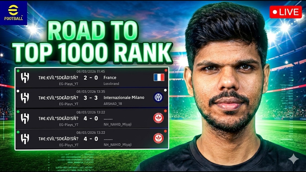 eFootball 2026 Mobile Live Stream