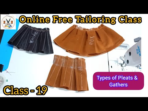 Type's of Pleat's & Gathers