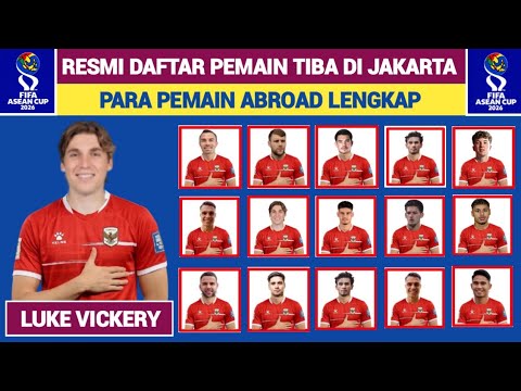 GARUDA4D x java138 - 🔴 YES AKHIRNYA LENGKAP - Inilah Daftar Pemain Abroad Timnas Indonesia Tiba di JKT - FIFA ASEAN Cup