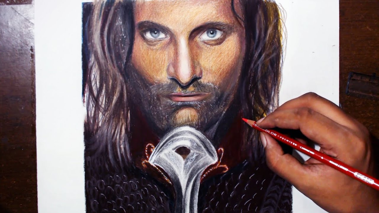 Aragorn Lord of the Rings  pencil drawing by MrPadfoot96 on DeviantArt