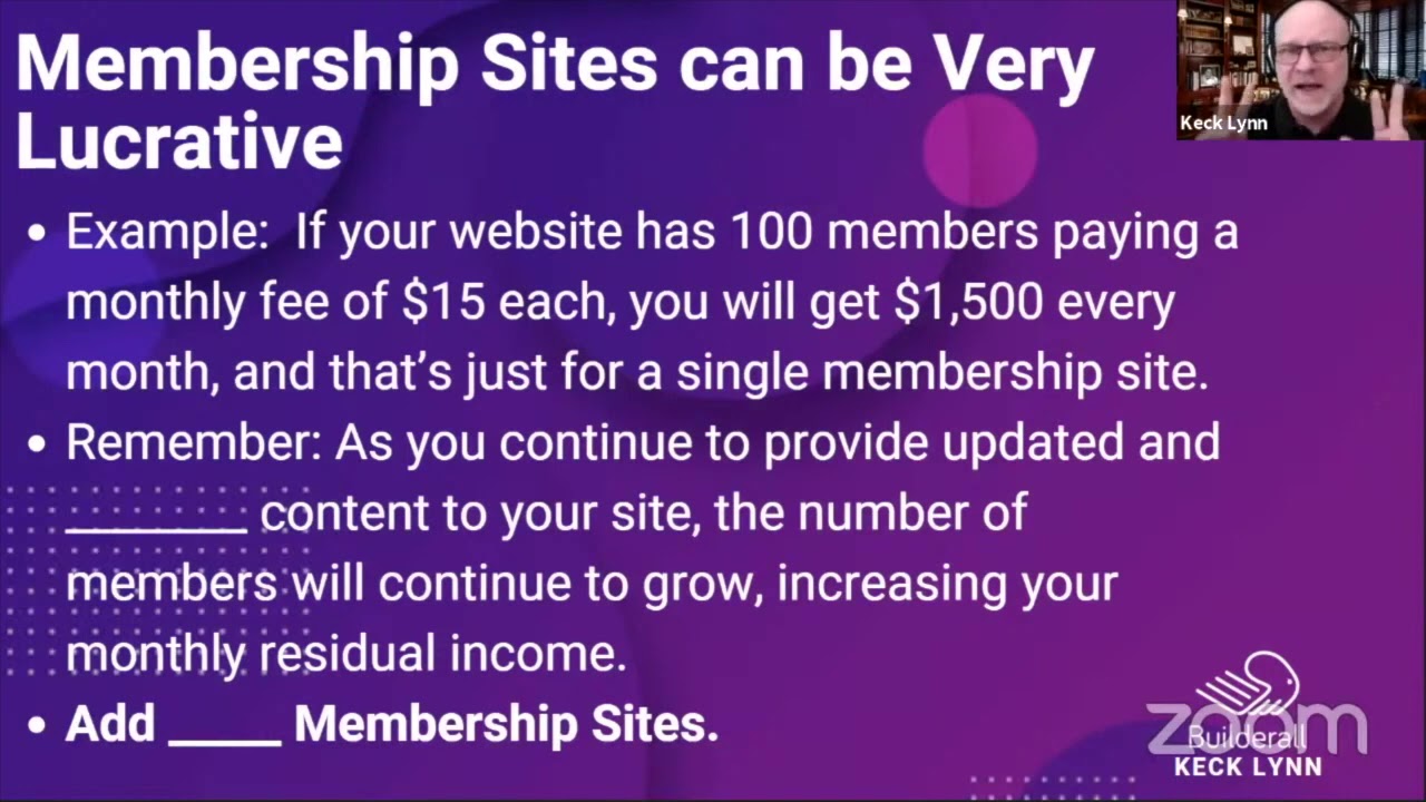 🦷  How to create a successful membership site around your passion?